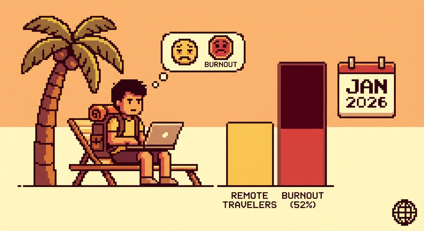 Illustration for The Digital Nomad Dream Gets Real: Why 'Work From Anywhere' Is Becoming 'Work From Somewhere Stable'