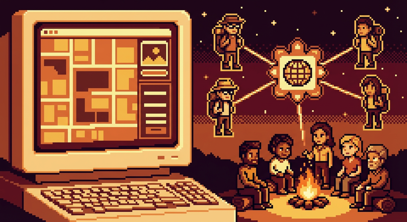 Illustration for The Solo Travel Revolution: Freedom, Community, and the Ethics of Going It Alone